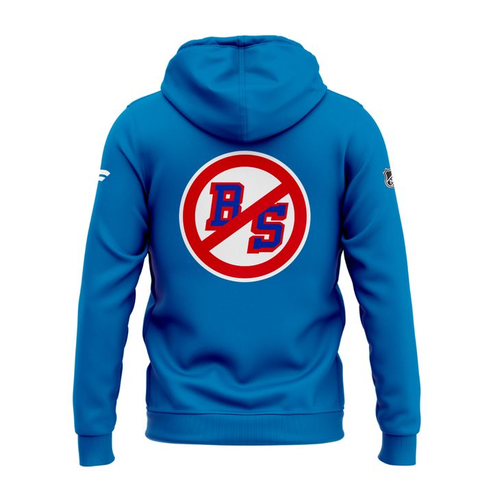 New York Rangers "No BS" 2025 Hoodie (Blue)