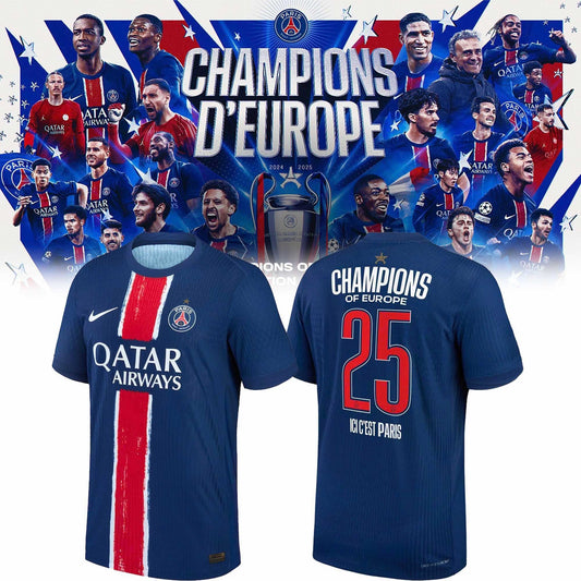 _ PSG Dri-FIT ADV Home Match Shirt 2024-25 – Champions of Europe 2025