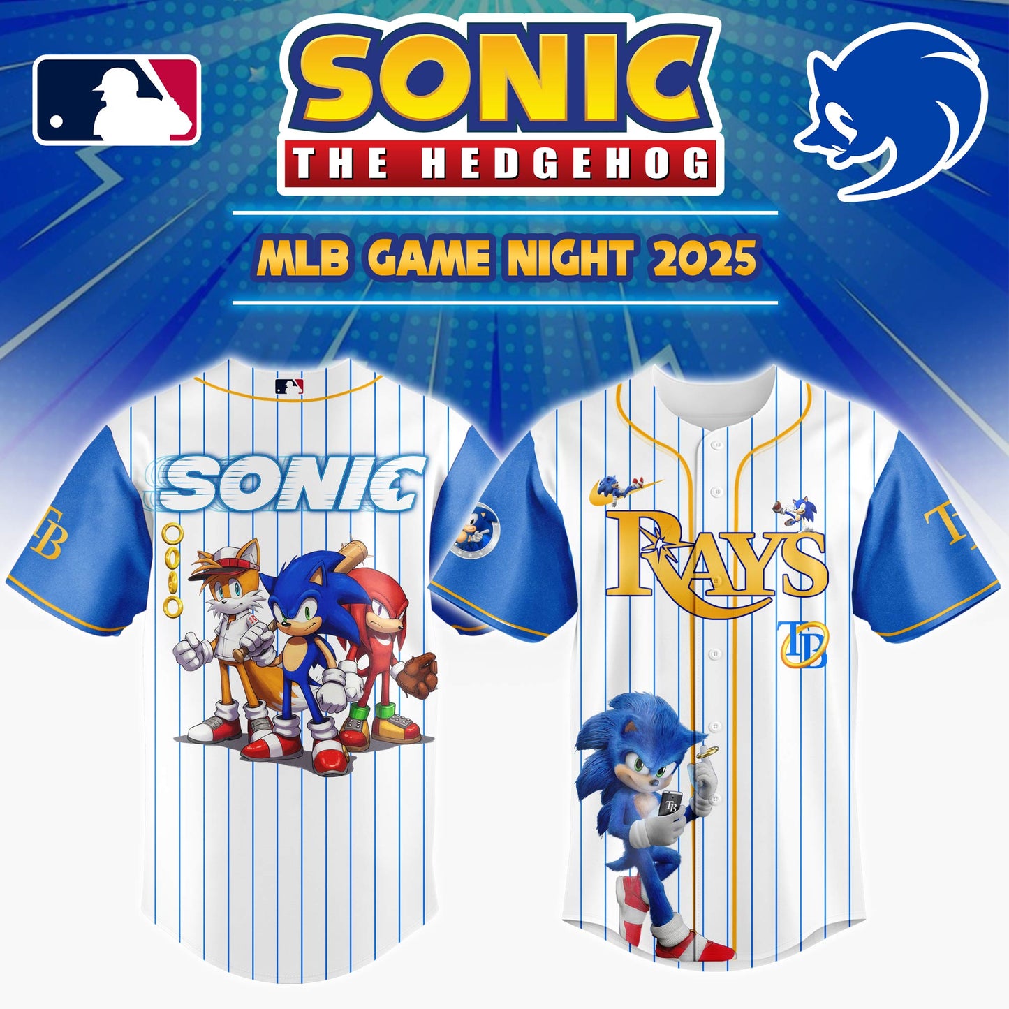 Tampa Bay Rays x Socnic Game Night Jersey 2025  Editons Limited