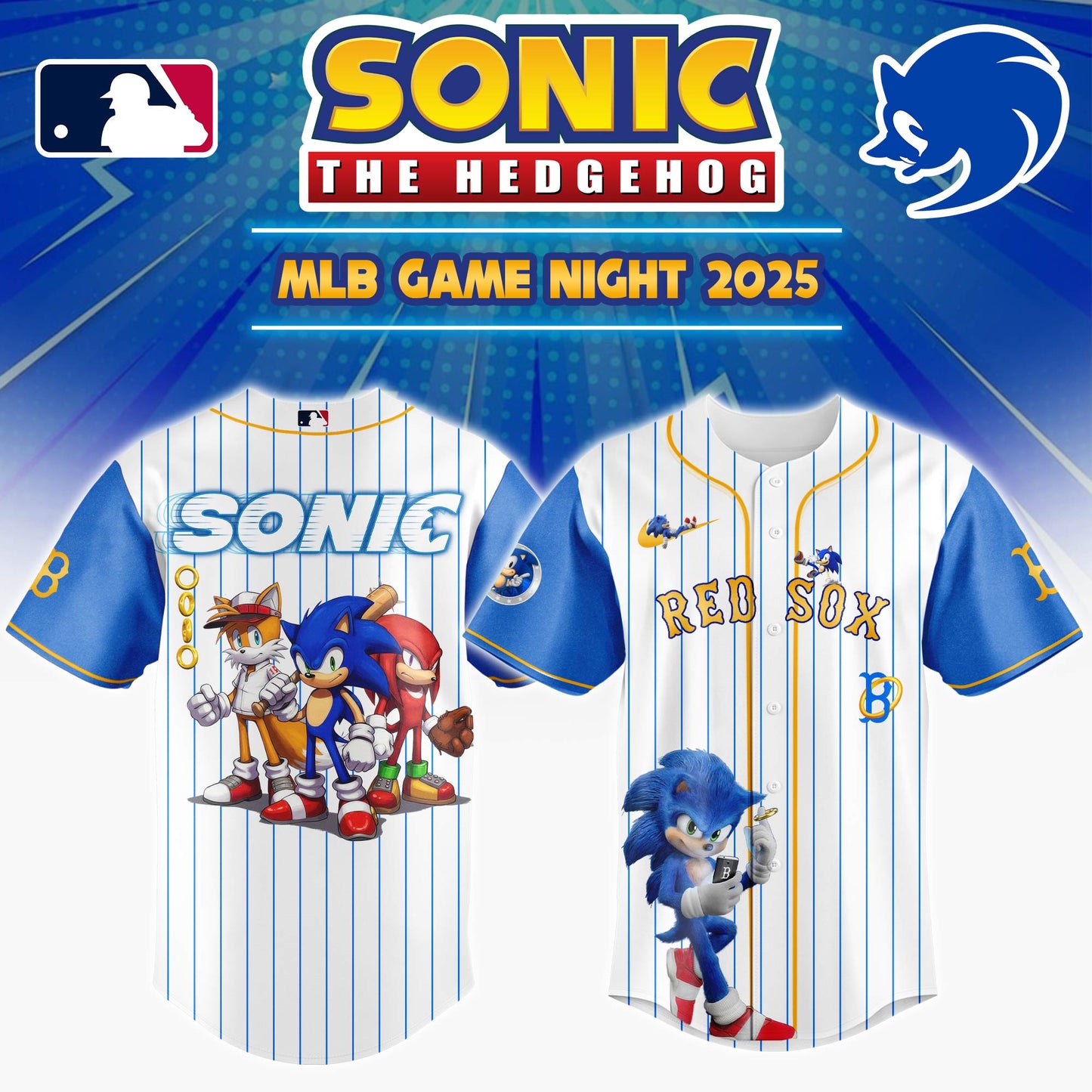 Boston Red Sox x Socnic Game Night Jersey 2025  Editons Limited