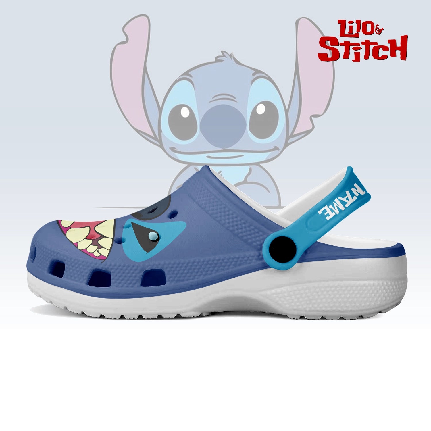 Stitch Crocs Crocband Clogs Shoes Comfortable For Men Women