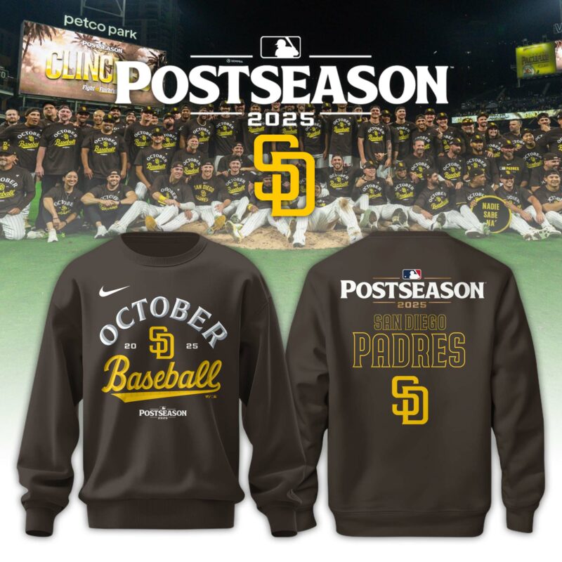 .Padres Postseason 2025 Sweatshirt