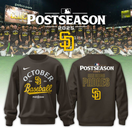 .Padres Postseason 2025 Sweatshirt