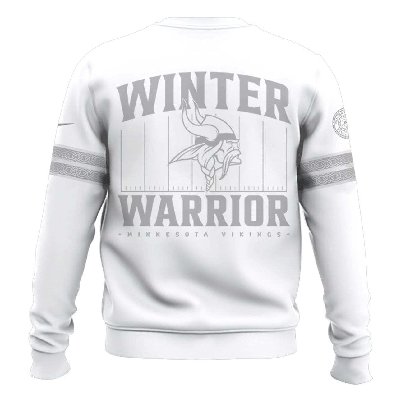 Premium Minnesota Vikings Merch - Minnesota Vikings Football Winter Warrior Limited Edition Sweatshirt 2025 - Gear Up For Game Day