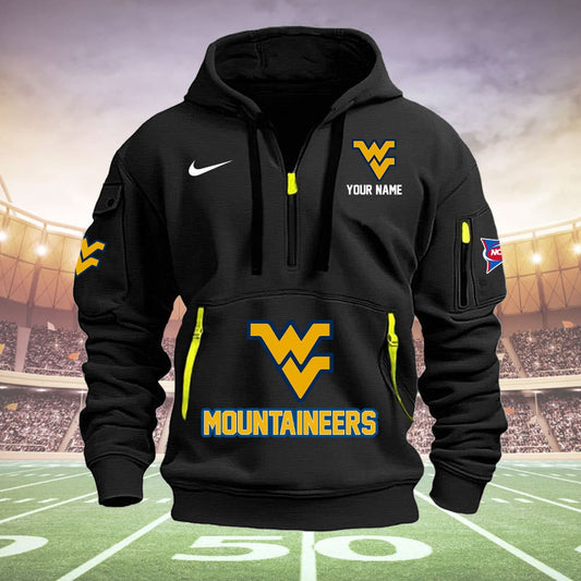 West Virginia MountaineersQuarter Zip Hoodie