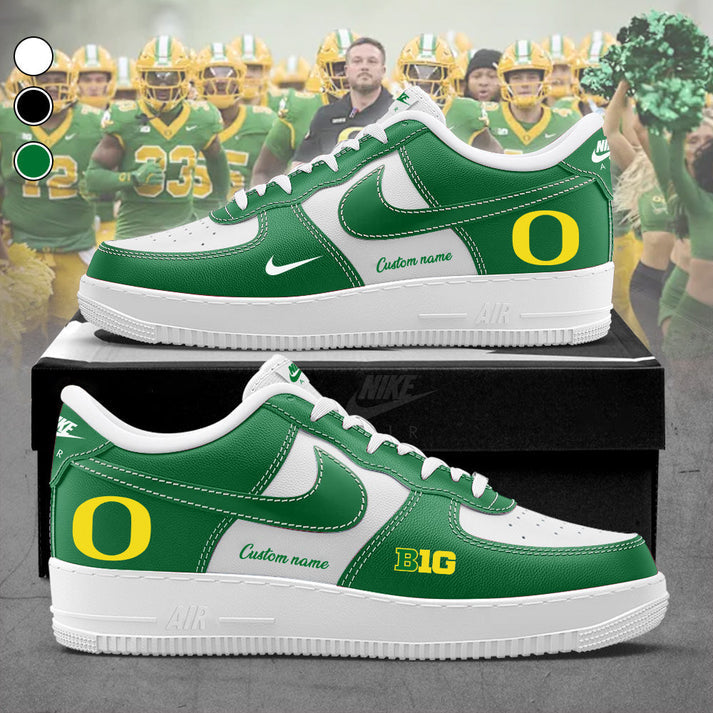 Oregon Ducks AF1 Sneakers
