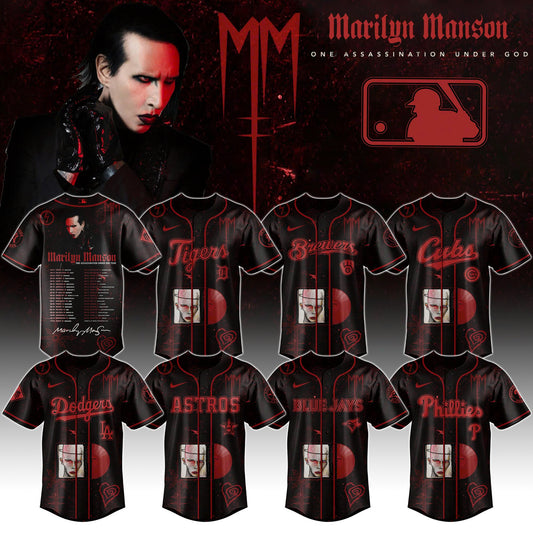 .Special All Team x Marilyn Manson Limited Edition Jersey 2025