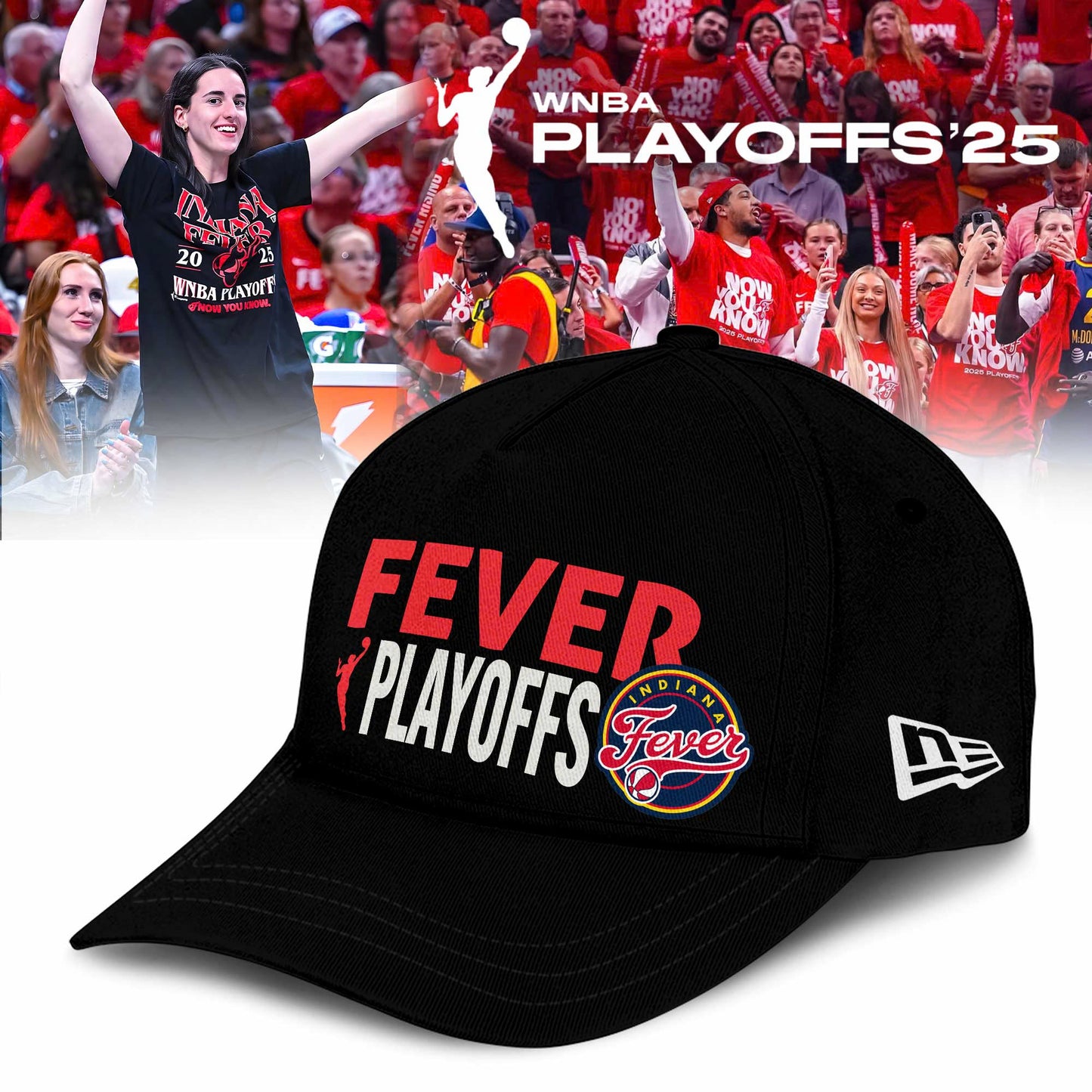 _ Play Offs Indiana Fever Now You Know Limited Edition Hoodie