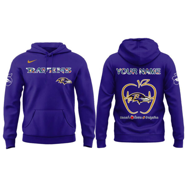 Baltimore Ravens TEACHER NIGHT Hoodie | Jogger | Cap Custom