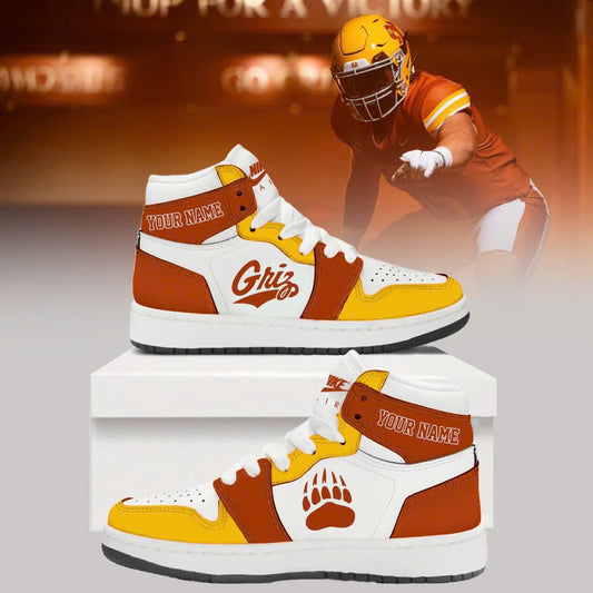 1995 Montana Grizzlies Throwbacks Uniform New Shoes v4