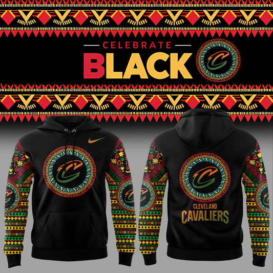 Cleveland Cavaliers Black History Month Black Hoodie | PV56