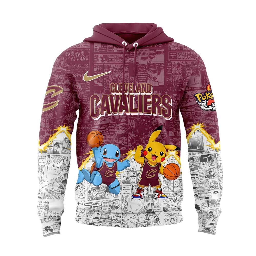 Cleveland Cavaliers x Pokémon New Hoodie | EB94