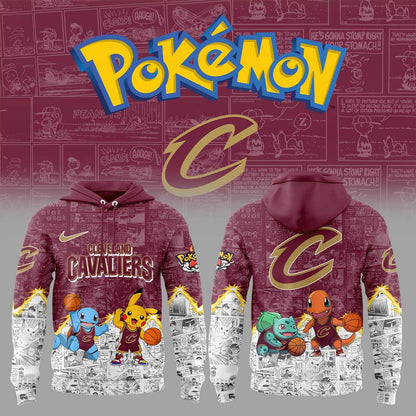 Cleveland Cavaliers x Pokémon New Hoodie | EB94