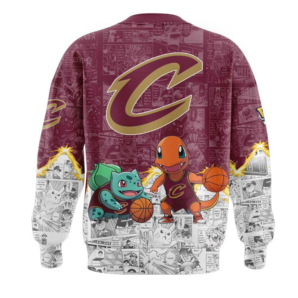 Cleveland Cavaliers x Pokémon New Sweatshirt | JF96
