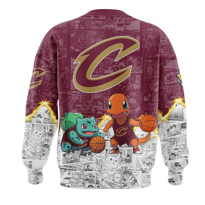 Cleveland Cavaliers x Pokémon New Sweatshirt | JF96
