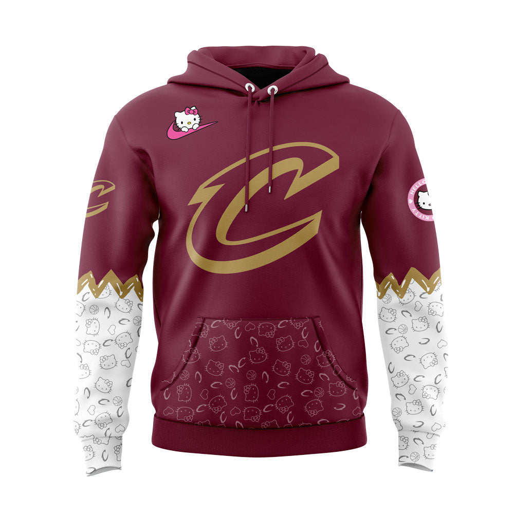 Cleveland Cavaliers x Hello Kitty Game Night Hoodie | XD59