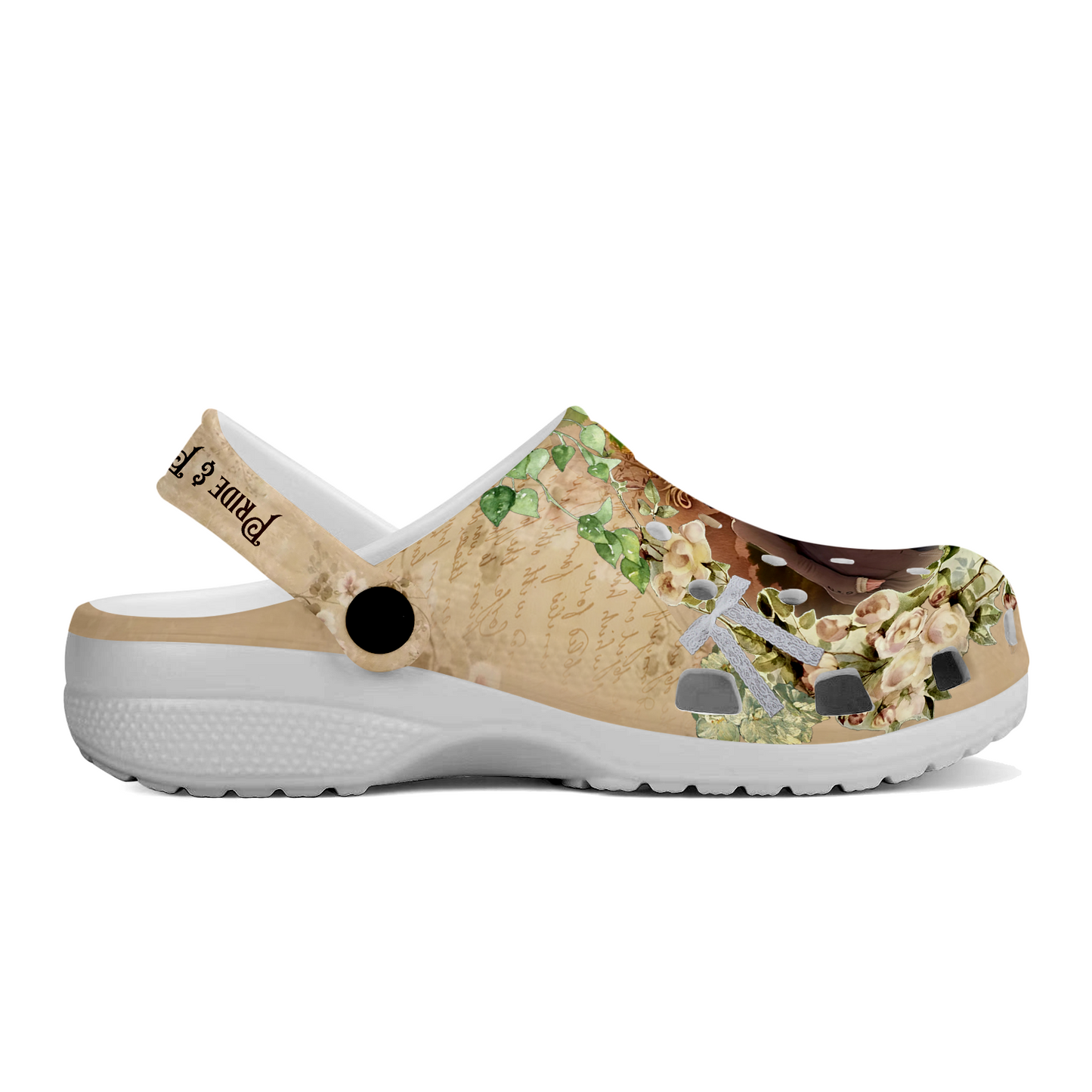 Pride And Prejudice Crocs Crocband Clogs Shoes Comfortable For Men Women