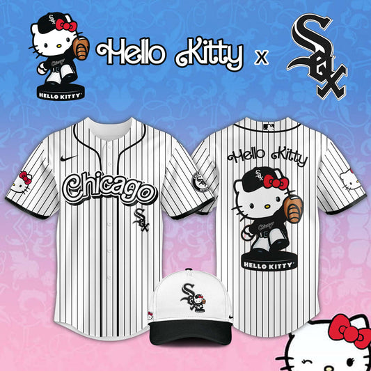 Chicago White Sox MLB x Hello Kitty Night Jersey Editions Limited