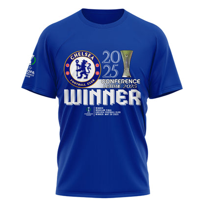 Chelsea FC 2025 Europe UEFA Conference League Champions Limited Edition T-Shirt V2