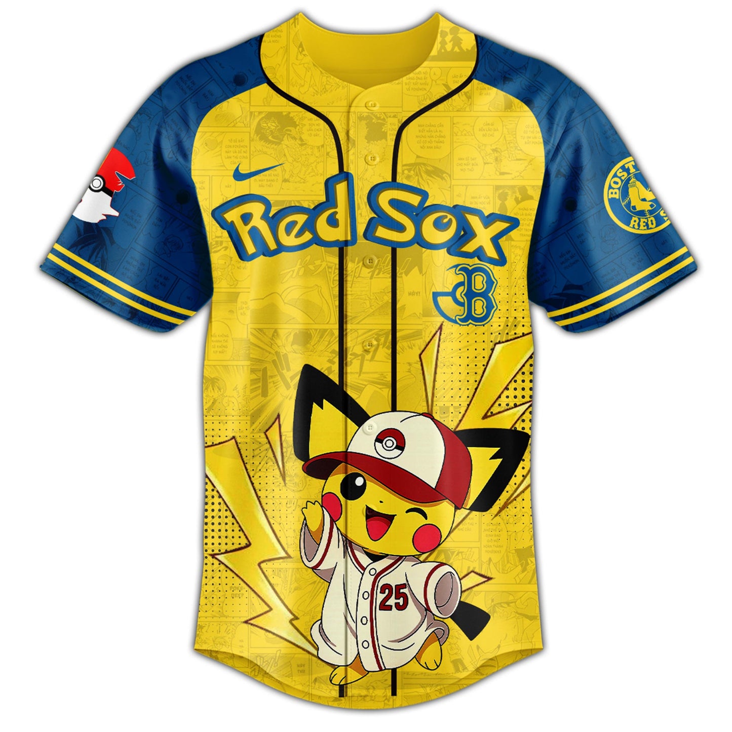BOS × Pokémon GO Night 2025 Limited Edition Jersey
