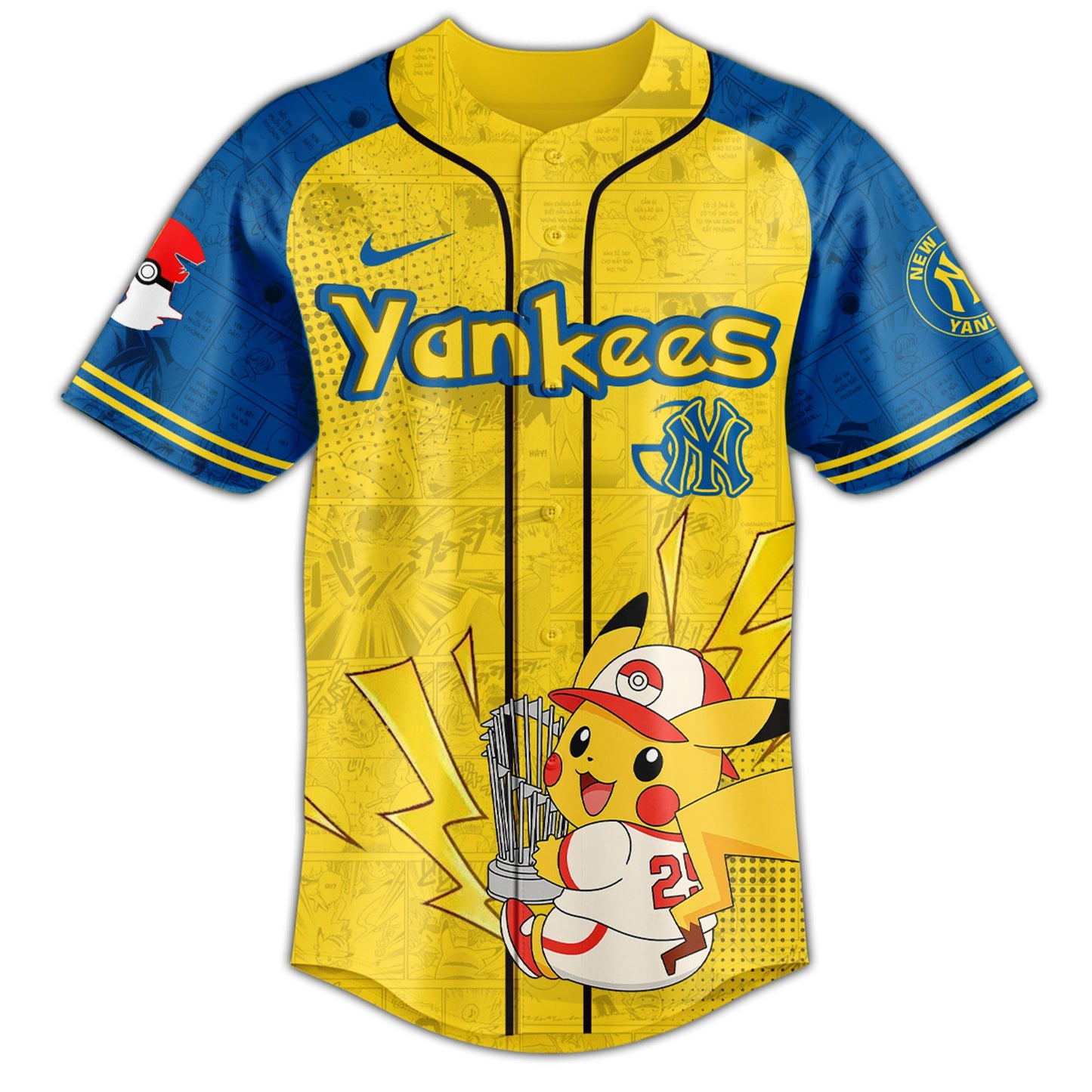 NYY × Pokémon GO Night 2025 Limited Edition Jersey