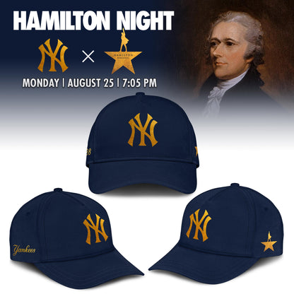 New York Yankees  x Hamilton Night 2025 Limited Edition Hoodie
