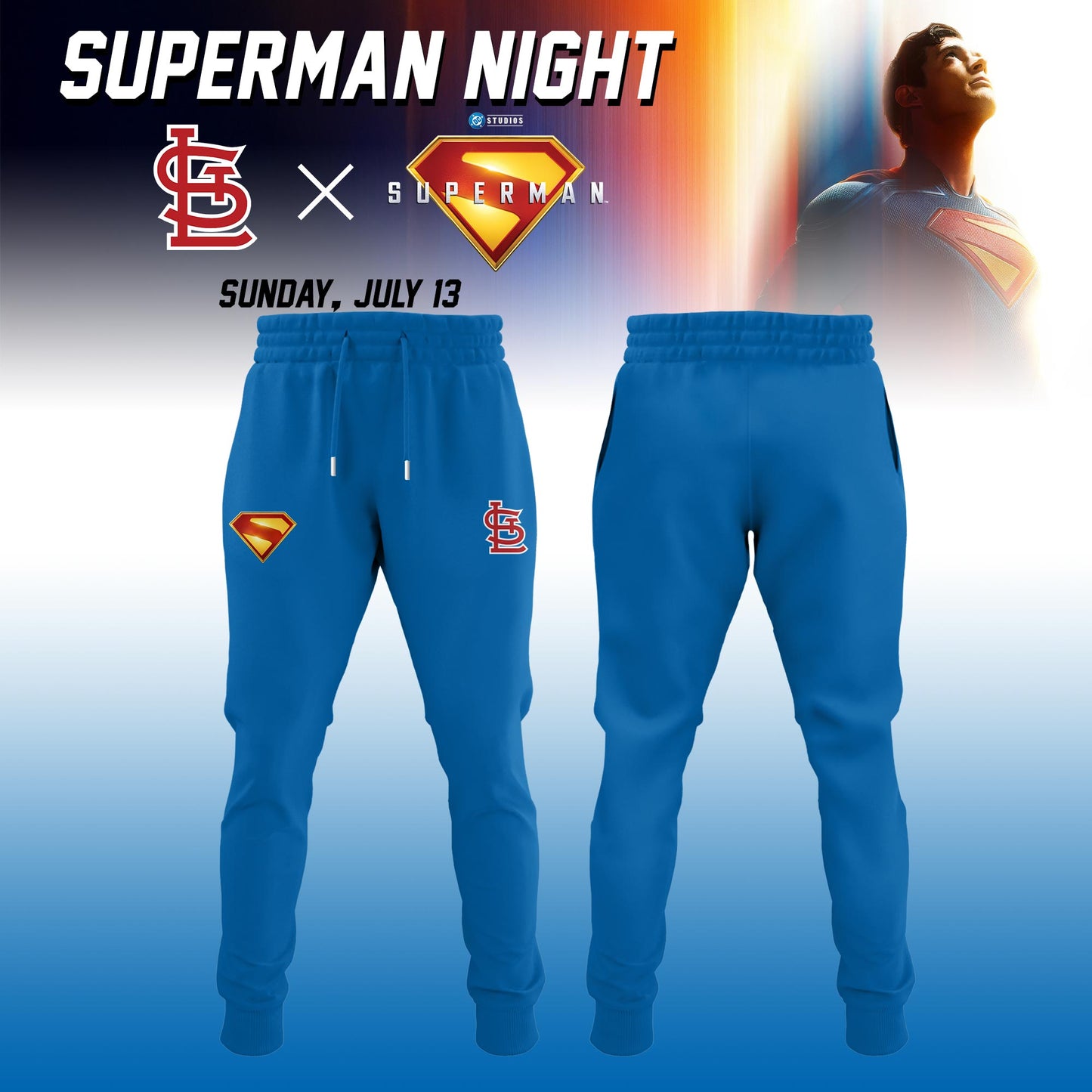 St. Louis Cardinals x Superman Limited Edition Custom Jersey 2025