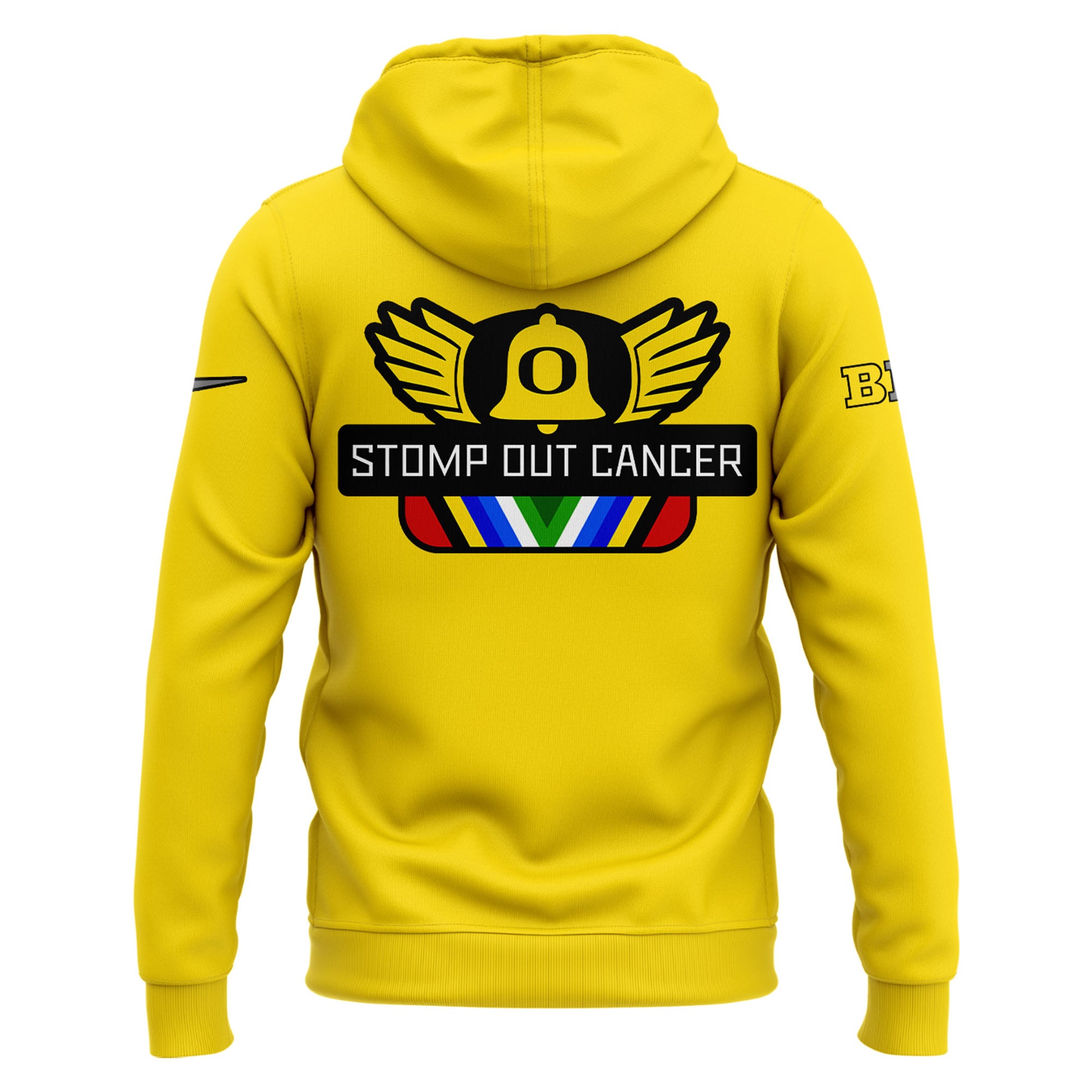 Oregon Ducks "Stomp Out Cancer" Heroes Hoodie