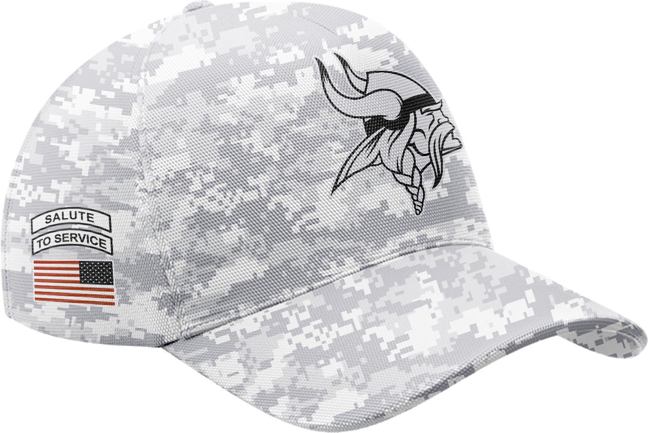Premium Minnesota Vikings Merch - Limited Edition Minnesota Vikings Football - Camo Veteran 2025 Hoodie - Gear Up For Game Day