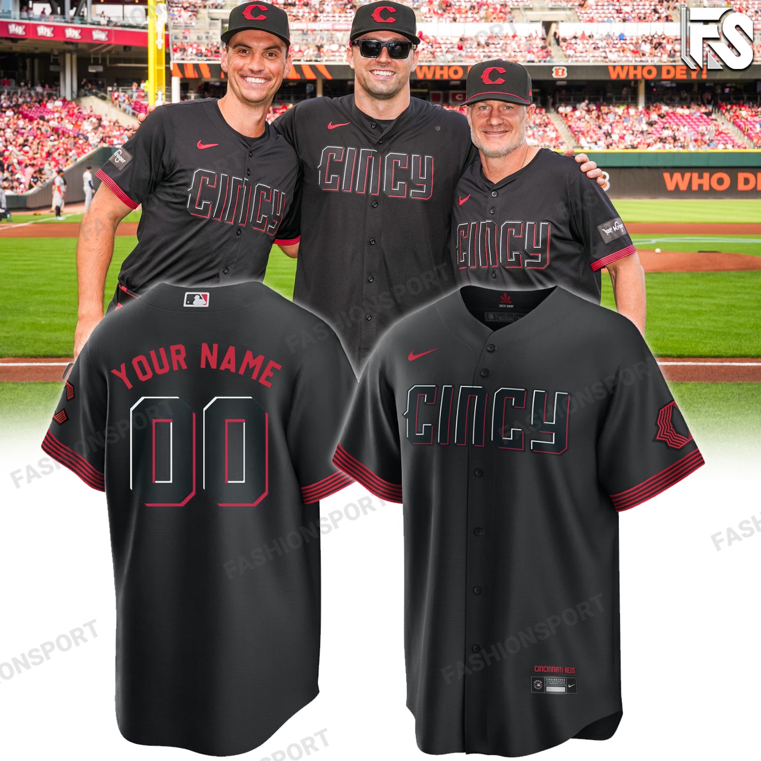 Cincinnati Reds Baseball Jersey 2024