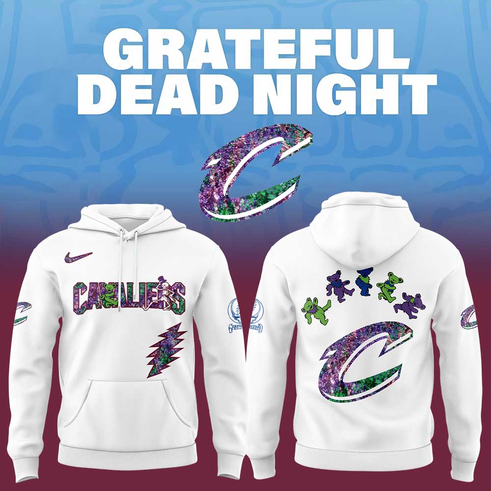 Cleveland Cavaliers Grateful Dead Night Hoodie | ZU49