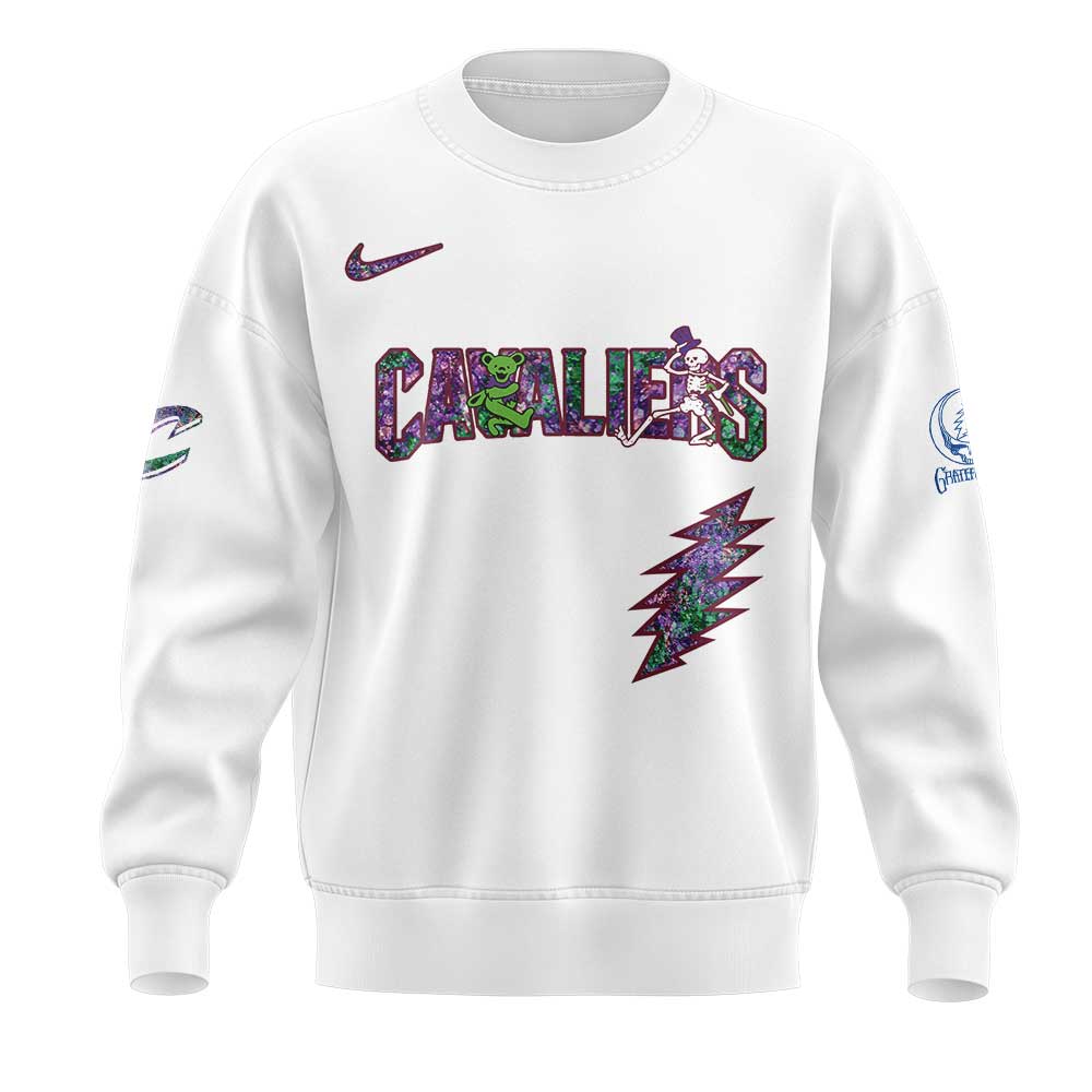 Cleveland Cavaliers Grateful Dead Night Sweatshirt | AX33