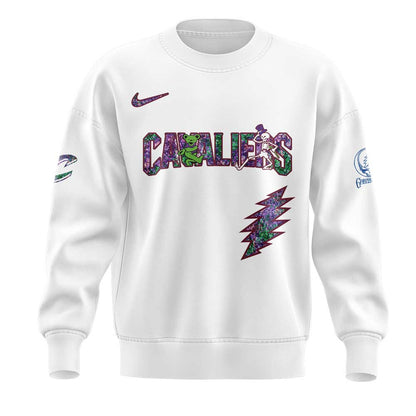 Cleveland Cavaliers Grateful Dead Night Sweatshirt | AX33