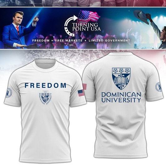 Dominican University x Turning Point USA T-Shirt