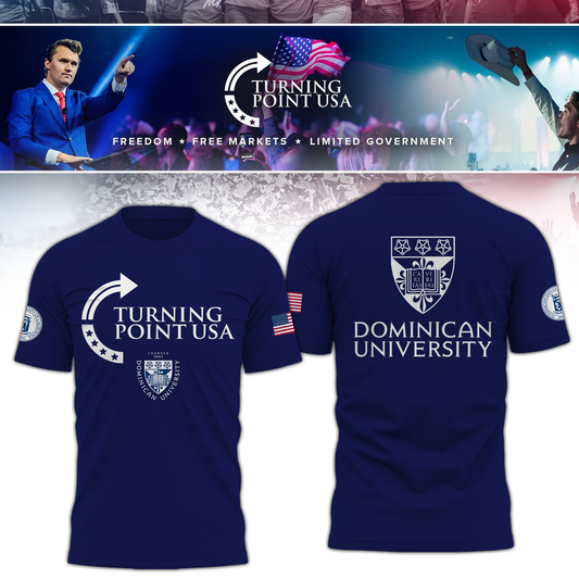 Dominican University x Turning Point USA T-Shirt