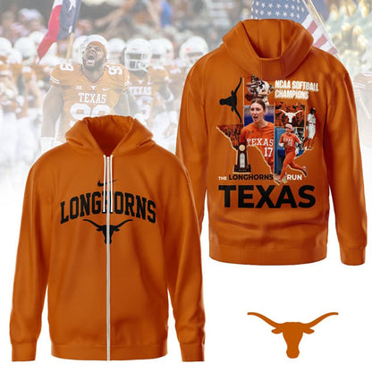 Texas Longhorns 2025 Women's Softball National Champions Hook 'Em 3D Apparel
