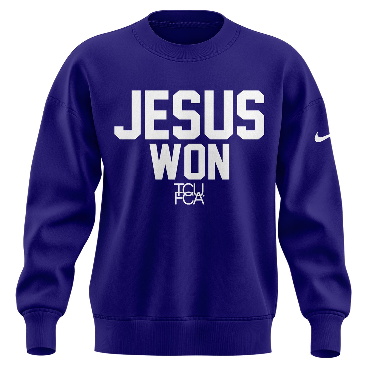 TCU Horned Frogs football x Jesus Won Limited Edition Sweat 2025
