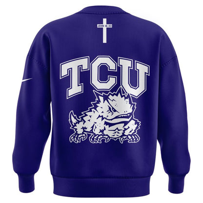 TCU Horned Frogs football x Jesus Won Limited Edition Sweat 2025