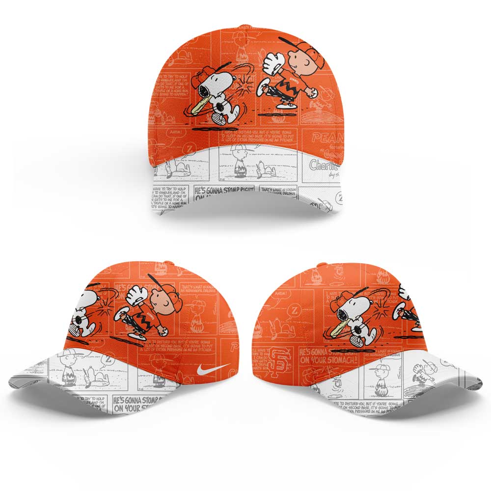 San Francisco Giants 75th Anniversary of Peanuts Hoodie