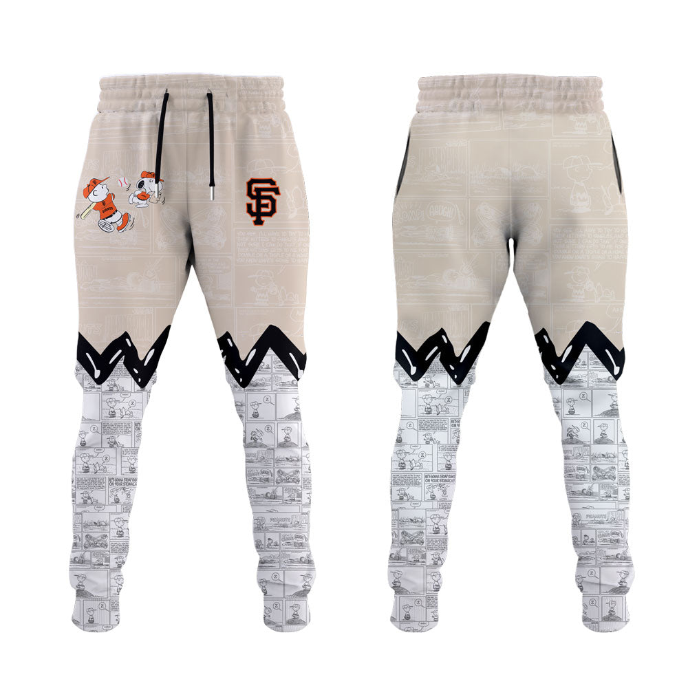 San Francisco Giants 75th Anniversary of Peanuts Baseball Jersey