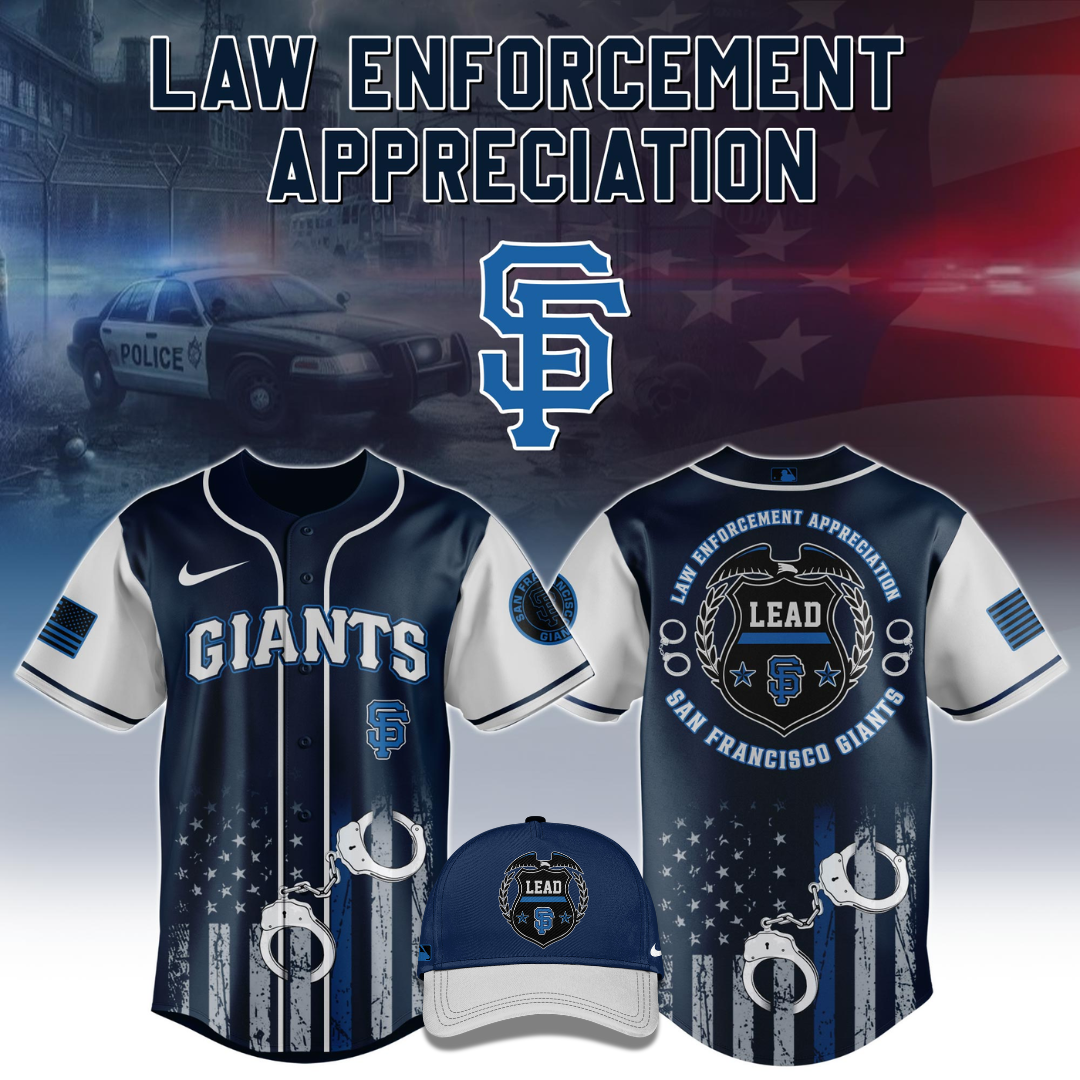 San Francisco Giants Law Enforcement Appreciation Day Jersey Limited