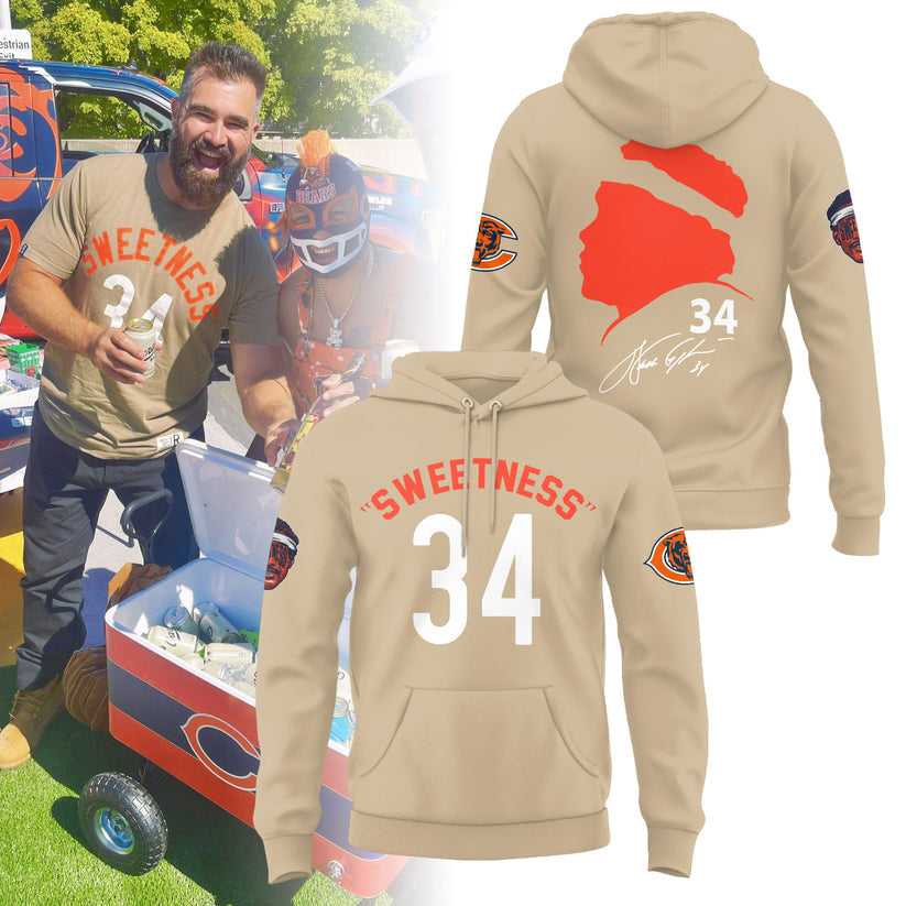 Chicago Bears "Sweetness" 34 Hoodie