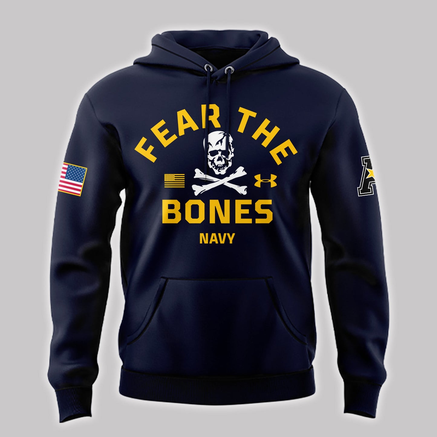 Special New Jolly Rogers Navy Midshipmen Hoodie