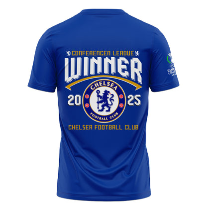 Chelsea FC 2025 Europe UEFA Conference League Champions Limited Edition T-Shirt