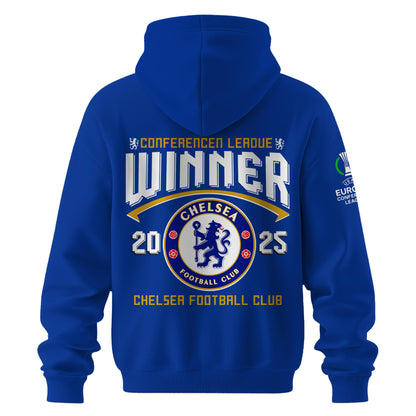 Chelsea FC 2025 Europe UEFA Conference League Champions Limited Edition Hoodie V2