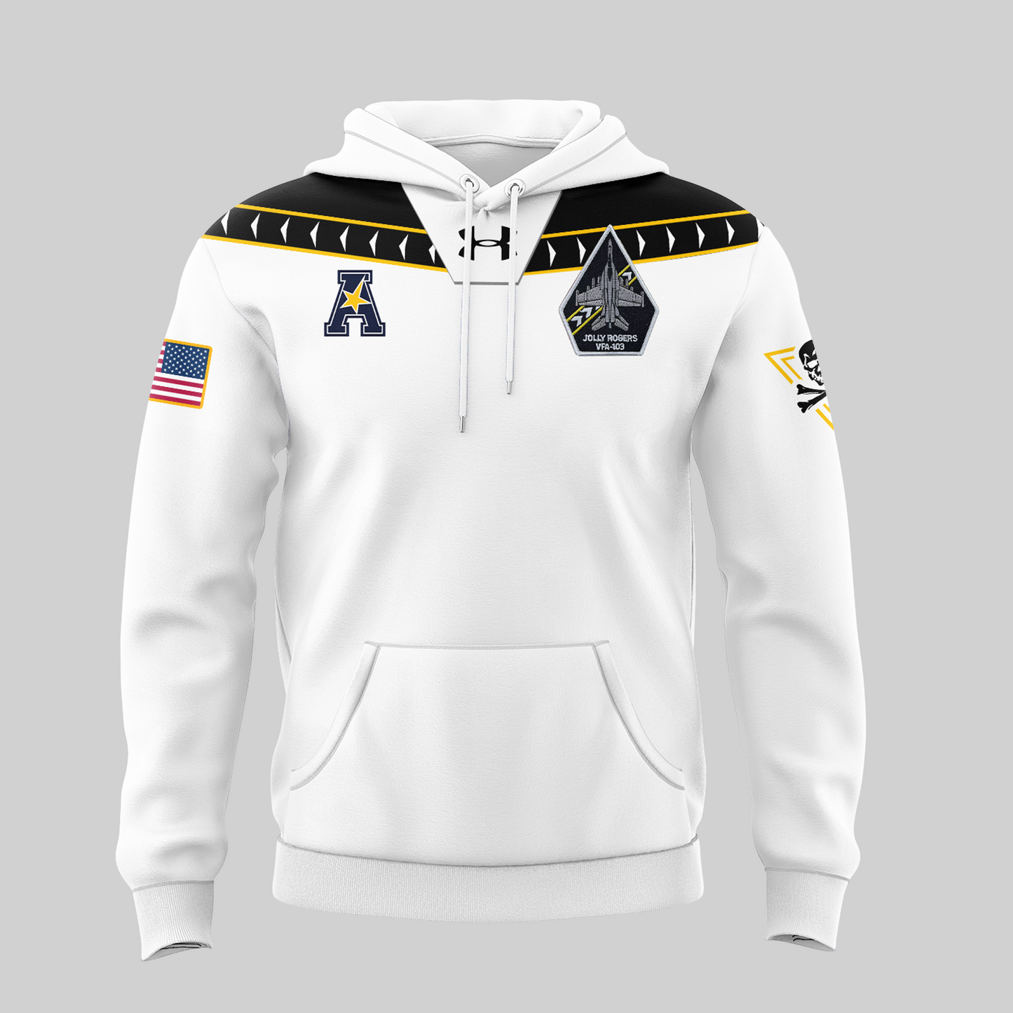 Special New Jolly Rogers Navy Midshipmen Hoodie