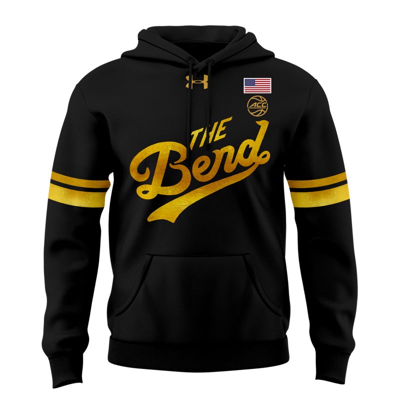 Notre Dame Men’s Basketball – THE BEND Special Black Hoodie