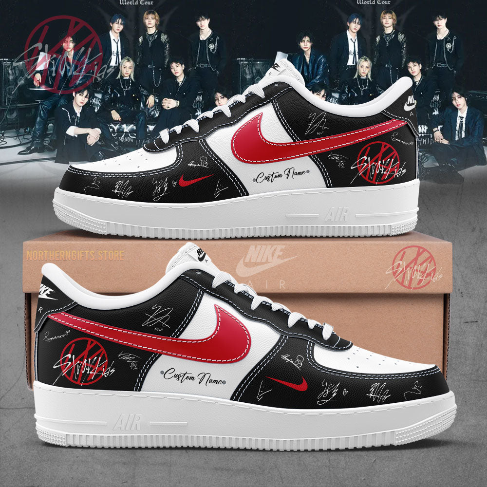 THFC x Stray Kids Custom Name For Fans AF1 Shoes