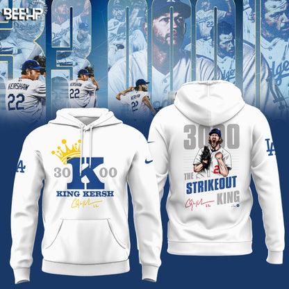 CLAYTON KERSHAW MAKES HISTORY AND JOINS THE 3,000 STRIKEOUT CLUB SHIRT