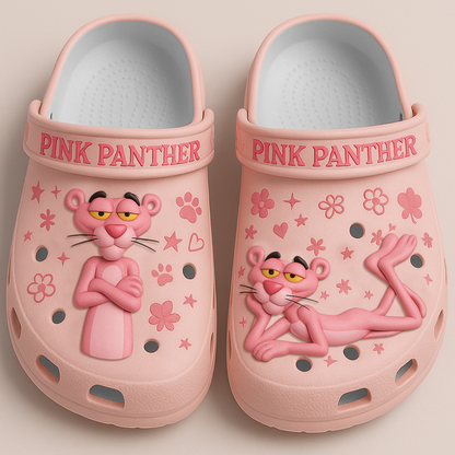 The Pink Panther Crocs Crocband Clogs Shoes Comfortable For Men Women